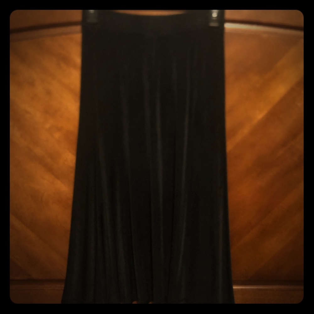 Black Midi Skirt